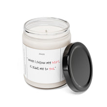 Load image into Gallery viewer, when I follow my heart it leads me to you, thank you, appreciative, valentines day, Anniversary, birthday day, Scented Soy Candle, 9oz