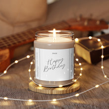 Load image into Gallery viewer, Happy birthday, happy holidays, Christmas, Hanukkah, thanksgiving , Valentines day gift, anniversary gift, Scented Soy Candle, 9oz