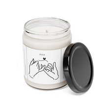 Load image into Gallery viewer, Pinky promise, couples, Valentines day, Anniversary, birthday day, Scented Soy Candle, 9oz