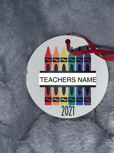 Load image into Gallery viewer, Customized double sided ornament