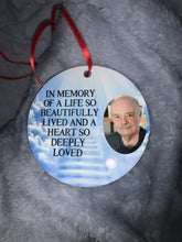 Load image into Gallery viewer, Customized double sided ornament