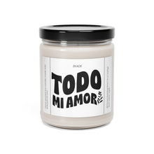 Load image into Gallery viewer, Todo mi Amor, Valentines day,  Anniversary, birthday day, Scented Soy Candle, 9oz
