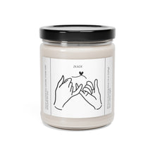 Load image into Gallery viewer, Pinky promise, couples, Valentines day, Anniversary, birthday day, Scented Soy Candle, 9oz
