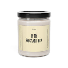 Load image into Gallery viewer, in my pregnant era,  pregnant, announcement, Scented Soy Candle, 9oz
