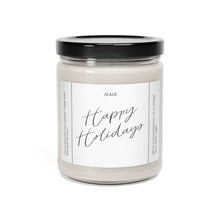 Load image into Gallery viewer, Happy holidays, Christmas, Hanukkah, thanksgiving , Valentines day gift, anniversary gift, Scented Soy Candle, 9oz
