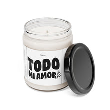 Load image into Gallery viewer, Todo mi Amor, Valentines day,  Anniversary, birthday day, Scented Soy Candle, 9oz
