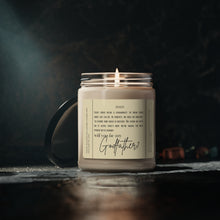 Load image into Gallery viewer, Will you be my GodFather, pregnant, announcement, Scented Soy Candle, 9oz
