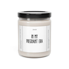 Load image into Gallery viewer, in my pregnant era,  pregnant, announcement, Scented Soy Candle, 9oz
