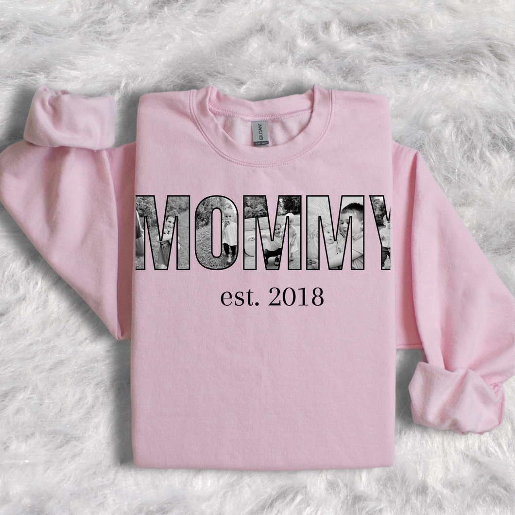 Mommy photo shirt