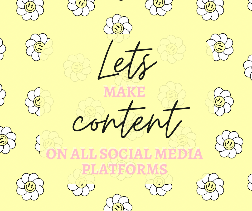 Make content with little to no time