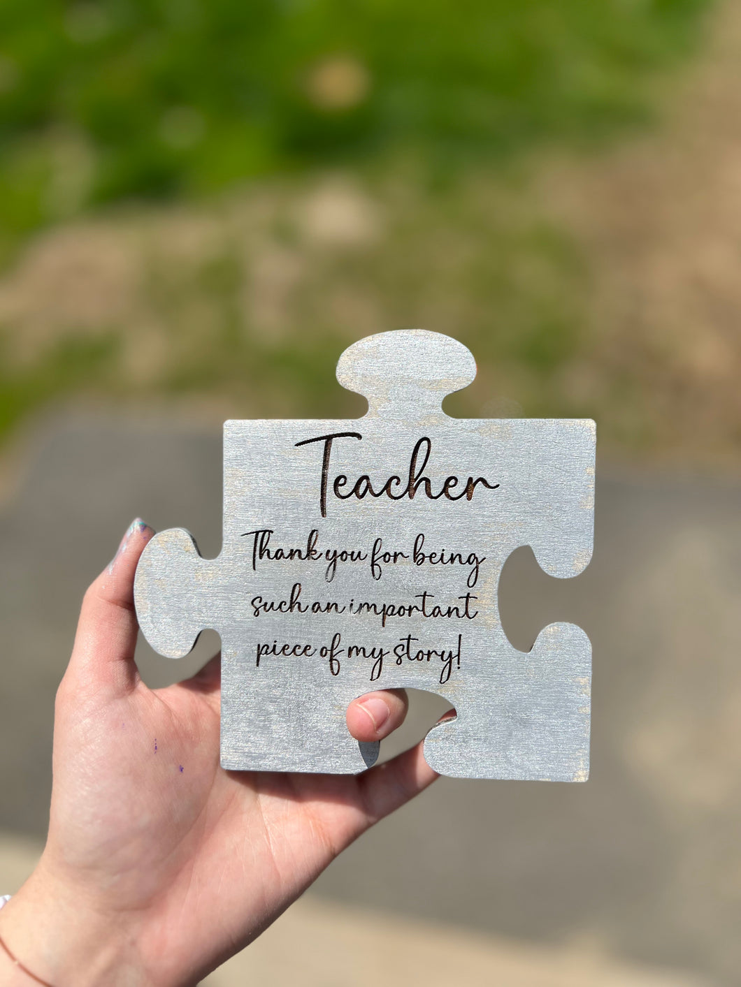 Teacher appreciation