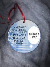 Load image into Gallery viewer, Customized double sided ornament
